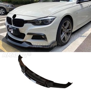 ลิ้นกันชนหน้ารถยนต์ สีดำเงา สำหรับตกแต่ง BMW ซีรีส์ 3 รุ่น F30 F35 ปี 2013-2019 อุปกรณ์ตกแต่งรถยนต์ - Product Image 1