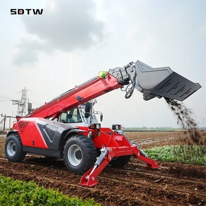 <span class=keywords><strong>Telescopic</strong></span> <span class=keywords><strong>Boom</strong></span> <span class=keywords><strong>loader</strong></span> 5ton <span class=keywords><strong>Telescopic</strong></span> xe nâng Mini telehandler 10m 14m 18M Kính thiên văn với EPA - Product Image 1