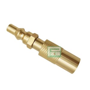 Adaptador de conexión rápida de latón de 1/4 de pulgada para parrilla exterior, cocina, barbacoa, ajuste universal - Product Image 5