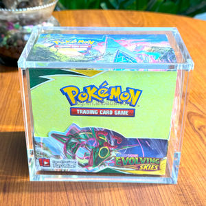 TCG Usine En Gros Acrylique <span class=keywords><strong>Pokemon</strong></span> Booster Boîte 1ère Édition <span class=keywords><strong>Pokemon</strong></span> Cartes Original Vitrine Aimant Fort - Product Image 2