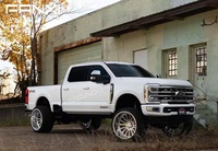 Jantes polies FANXI 26x14, 8x180 pour GMC Sierra 2500HD, 24x14 8x170 pour Ford F250, 20X10 6X5.5 pour Dodge Ram1500