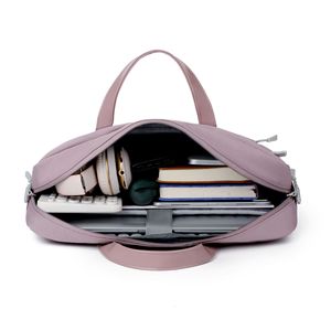 Hot Selling Durable Portable Hand Carry Laptop Sleeve Convertible Crossbody Waterproof Briefcase <b>for</b> 13 14 15.6 Inch Men Women - Product Image 6