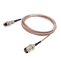 Câble HD SDI droit BNC femelle vers Micro BNC DIN 1.0/2.3 CC4 mâle RG179 Pigtail 75 Ohm pour Blackmagic HyperDeck Shuttle