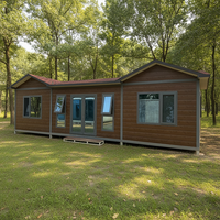 Maison préfabriquée de luxe personnalisée de 20 pieds, chambres d'isolement, norme australienne, robuste, installation facile, maison conteneur en kit