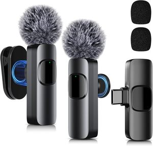 Portable 2.4G <b>Wireless</b> Gooseneck Cardioid <b>Microphone</b> with Noise Cancelling for iPhone iPad Video Recording Interviews & Podcasts - Product Image 1