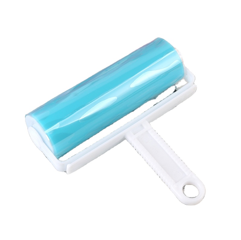 Липкий ролик для сбора пыли и шерсти, многоразовый пылеуловитель для одежды, Ковров, пушистый ручной липкий ролик для приклеивания ворса