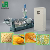 Machine automatique japonaise pour la fabrication de panko, extrudeuse à double vis, ligne de production de panko, ligne de traitement des miettes de pain