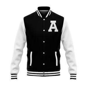 Meilleure qualité grande taille hommes hiver extérieur Bombers vestes broderie personnalisée impression Logo Baseball université vestes enduit lettre - Product Image 6