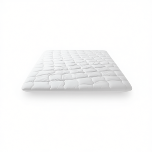 Protège-matelas matelassé King Size en coton et polyester, lavable en machine, pour usage domestique - Product Image 1