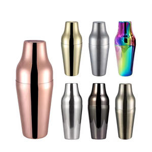 Misturador de Martini Francês de Aço Inoxidável Revestido de Cobre de 650ml, Shaker de Coquetel Premium em Duas Peças para Casa e <span class=keywords><strong>Bar</strong></span> - Product Image 6