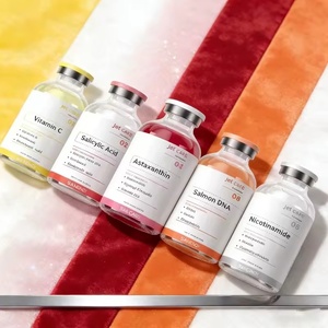 Sérum Visage Hydratant et Éclaircissant Anti-rides à l'Acide Hyaluronique OEM Chine, Ampoule Jet Care Apaisante pour Soins de la Peau - Product Image 4