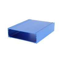 Boîtier en aluminium extrudé anodisé Boîtier électronique Boîtier de batterie Boîtier PCB