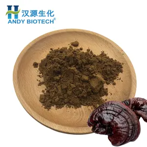 Factory Supply 10%-40% Reishi Mushroom Extract Polysaccharide Ganoderma Lucidum Mushroom Extract