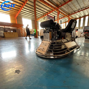 Máquina Allanadora de Concreto a Gasolina de 27 HP, Bajo Costo de Mantenimiento, Máquina de Acabado para Rejuntado y Compactación de Superficies de Carreteras - Product Image 1