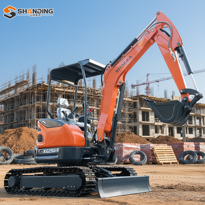Venta directa de fábrica: Mini excavadora económica de 2.5t, excavadora hidráulica de orugas, excavadora agrícola china, mini excavadora. - Product Image 4