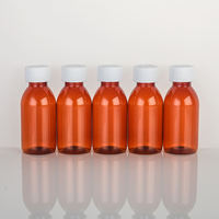 Bouteille de Sirop Contre la Toux en Plastique PET, Bouteille de Médicament Pharmaceutique Liquide Orale de 30ml, 60ml, 100ml, 120ml, 150ml, 200ml