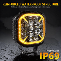 Zhenxin - Faros LED de 8.5 Pulgadas y 160 W, 18000 LM, IP69, Impermeables, para Camiones 4x4, SUV, ATV, UTV, Proveedor de Fábrica