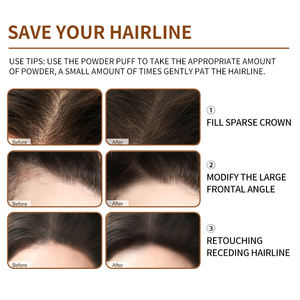 OEM新着10g大容量ヘアルートタッチアップパウダー12色女性用ヘアシャドウパウダー - Product Image 4