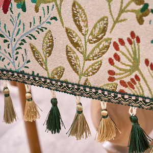 <span class=keywords><strong>Chemin</strong></span> <span class=keywords><strong>de</strong></span> <span class=keywords><strong>table</strong></span> floral vintage américain <span class=keywords><strong>de</strong></span> <span class=keywords><strong>style</strong></span> campagnard DaiRui avec pompons, décoration <span class=keywords><strong>de</strong></span> <span class=keywords><strong>table</strong></span> à manger bohème et champêtre - Product Image 3