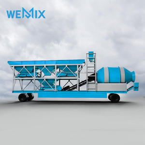 JZM750 Centrale mobile de dosage de béton prêt à l'emploi JZM750 Machine à bétonnière à tambour Ligne de production Équipement Machine - Product Image 1