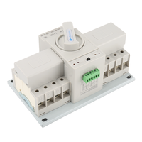 CNCSGK 2P 4P Commutateur manuel et automatique à double alimentation 63A 63 Amp 400V Commutateur de transfert automatique de générateur de type CB