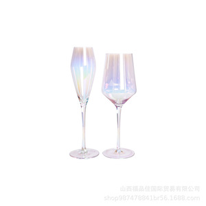 Verre à vin coloré fruits Maiden coeur vintage grande tasse verre en cristal verre à <span class=keywords><strong>Champagne</strong></span> usine fournir - Product Image 6