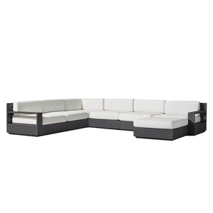 Conjunto de Muebles de Jardín, Sofás de Aluminio para Exteriores, Sillón <span class=keywords><strong>Reclinable</strong></span>, Sofá Moderno - Product Image 6