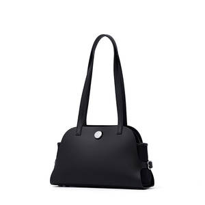 2026 Luxury Women's <b>Handbags</b> Genuine Cowhide Leather with Linen Fashion Shoulder Bags with Two Handles for Ladies - Product Image 2