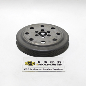 Puleggia albero motore originale 352-0177 3520177 per CAT C11 C13 C13B 8 scanalature, ricambi nuovi smontati per Caterpillar - Product Image 1