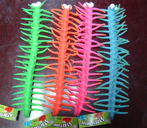 Mainan Serangga Kelabang TPR Murah Grosir untuk Promosi, Warna Macaron, untuk Mainan & Hadiah Promosi - Product Image 3