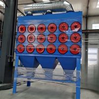 Kartuschen absaug system Cnc Holz bearbeitung Lasers ch neiden Rauch Vertikaler Impuls strahl Filter patrone Staubs ammler