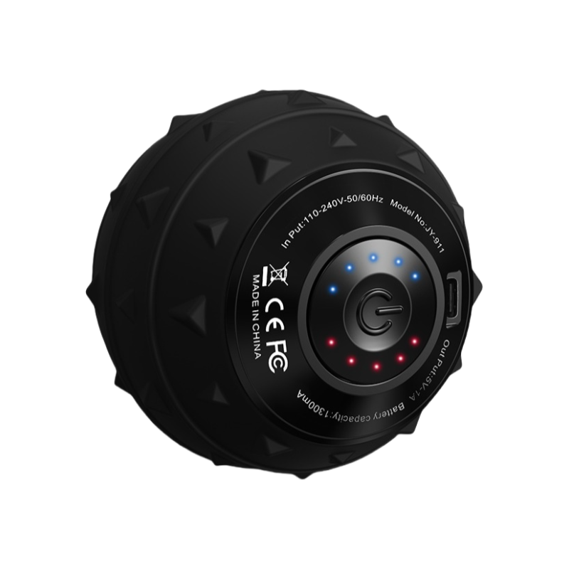 Vibration Massage Ball Electric Fascia Ball Muscle Relaxation Massager Fitness Yoga Exercise Recovery Vibration Handball