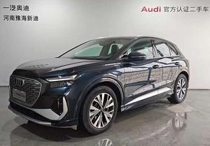 <span class=keywords><strong>Audi</strong></span> Q4 E-tron 40 SUV électrique d'occasion 2024, longue autonomie, version premium, prêt à l'exportation, bleu sur noir - Product Image 2