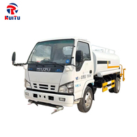 Camion-citerne à eau ISUZU Japon à vendre, camion-citerne à eau de 5 tonnes, acier au carbone 316 304