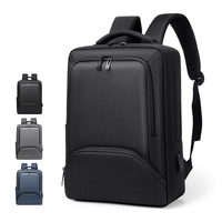 Sac à dos pour ordinateur portable de loisirs imperméable de qualité supérieure, grande capacité, sac d'affaires en Oxford recyclé, logo personnalisé, cadeau