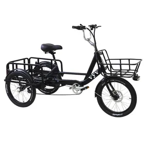 Wholesale High Quality 3 Wheel Adult Battery Driven Electric Tricycle Adult Three Wheel Three Wheel Electric Tricycle for Sale