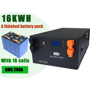 แบตเตอรี่ลิเธียมไอรอนฟอสเฟต EEL 15kWh 16kWh eve 48V ชุดแบตเตอรี่แบบชาร์จได้ แบตเตอรี่สำรองพลังงานแสงอาทิตย์ - Product Image 1