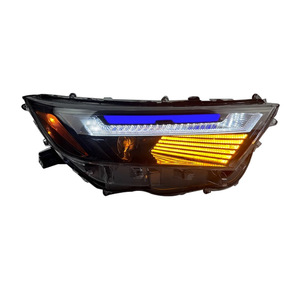 Ensemble de phares LED pour Toyota RAV4, rétrofit 6000K, feux de jour, clignotants séquentiels, plastique PC - Product Image 3