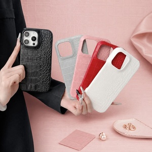 Coque de téléphone <span class=keywords><strong>Croc</strong></span> antichoc de couleur unie pour iPhone - Product Image 6