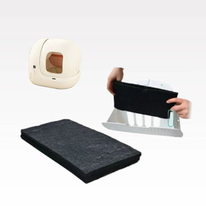 Giá tốt đẹp khử mùi than Sheets Đối với Điện mèo xả rác Hộp kích hoạt bộ lọc carbon - Product Image 2