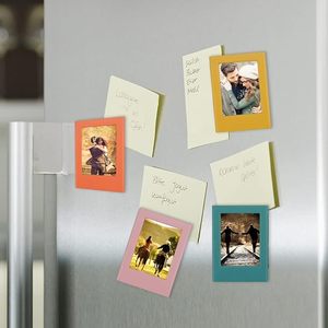 Marco de Fotos Acrílico Transparente con Respaldo Magnético Potente Personalizado, Exhibición Flotante para Refrigerador, Armario, Cocina, con Logotipo Promocional - Product Image 4