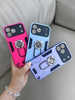 Étui de téléphone portable magnétique de luxe en PC et TPU, coque arrière, étuis et housses pour tous les téléphones, pour iPhone 12 13 14 15 16 17 Pro Max