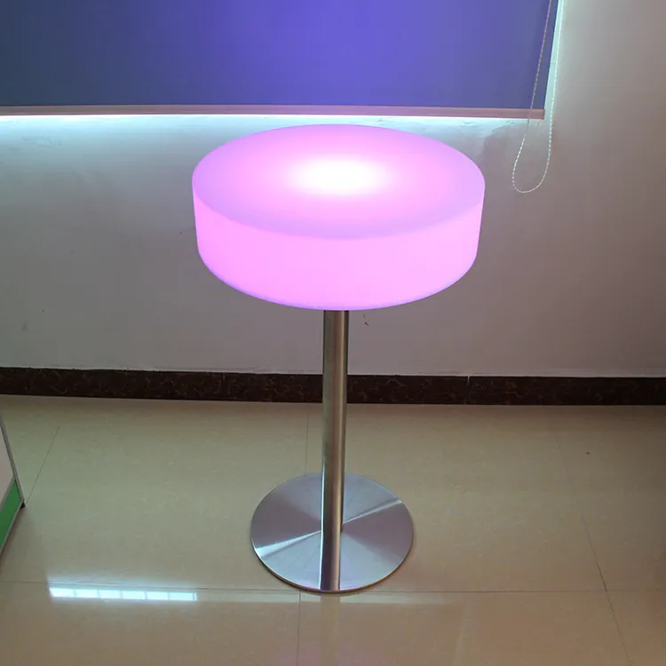 16 Color Changing Battery Operated Power Illuminated Led Bar Table Chair Lighting Furniture