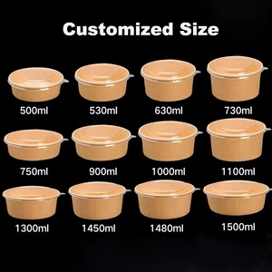 Scatole Monouso per Alimenti, Confezioni Personalizzate per Sushi, Vassoi a Forma di Barca, Scatole in Carta Kraft per Asporto - Product Image 3