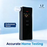 Alcootest numérique professionnel Airsense A5 avec écran LCD, capteur semi-conducteur, batterie lithium rechargeable, conforme ROHS