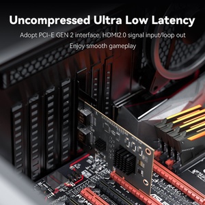 AHD nội bộ và thiết bị PCIE 4K 60Hz 4K60 <span class=keywords><strong>HDMI</strong></span> Stereo âm thanh video chụp thẻ cho PS4 chuyển đổi Xbox trò chơi trực tiếp - Product Image 5