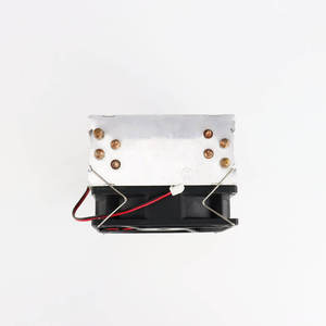 Radiateur en aluminium d'alimentation personnalisée d'usine dissipateur de chaleur de ventilateur d'unité centrale à tour unique avec 4 caloducs - Product Image 4
