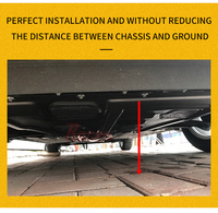 Protection de moteur en fer 3D Racen, facile à installer, résistante aux chocs, pour un châssis plus lisse, compatible avec Equinox 2WD 2017-2019, noir