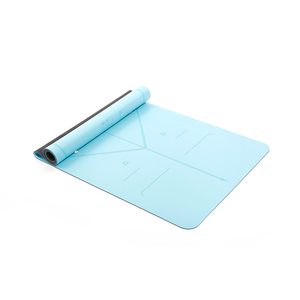 Produit fabriqué par <span class=keywords><strong>tapis</strong></span> de <span class=keywords><strong>yoga</strong></span> en polyuréthane PU <span class=keywords><strong>rose</strong></span> et noir - Product Image 4