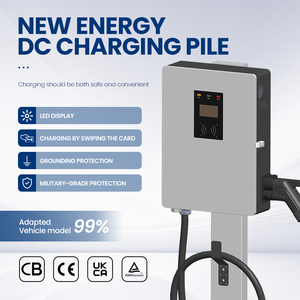 สถานีชาร์จรถยนต์ไฟฟ้าแบบเร็ว 20kw 30kw 40kw CCS1 CCS2 GBT OCPP 1.6 สำหรับใช้งานเชิงพาณิชย์ ติดผนัง 380V IP54 - Product Image 3